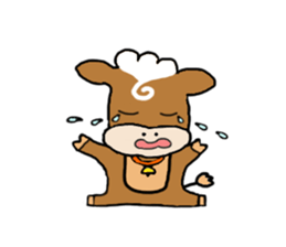 Cow Machi sticker #8152494