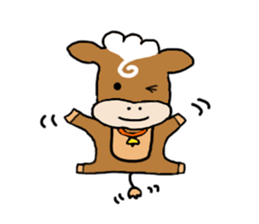 Cow Machi sticker #8152496