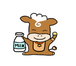Cow Machi sticker #8152497
