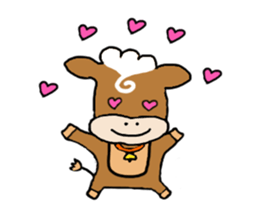 Cow Machi sticker #8152499