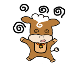 Cow Machi sticker #8152501