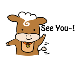 Cow Machi sticker #8152504
