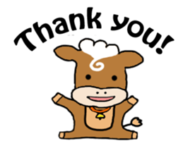 Cow Machi sticker #8152509