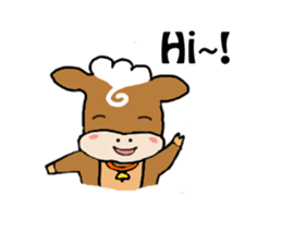 Cow Machi sticker #8152519