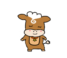 Cow Machi sticker #8152522