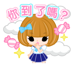 Schoolgirl2  -Chinese-Traditional sticker #8153374