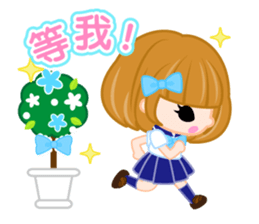 Schoolgirl2  -Chinese-Traditional sticker #8153376