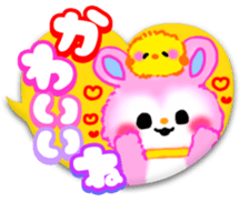 heart sticker momonana sticker #8153491