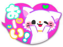 heart sticker momonana sticker #8153508