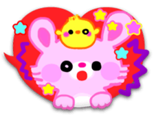 heart sticker momonana sticker #8153517