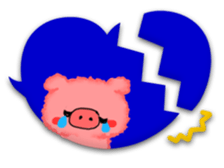 heart sticker momonana sticker #8153519