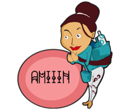 Mang Ja & Mbak Moe sticker #8153543