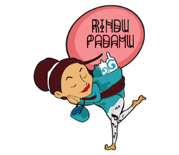 Mang Ja & Mbak Moe sticker #8153544