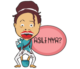 Mang Ja & Mbak Moe sticker #8153545