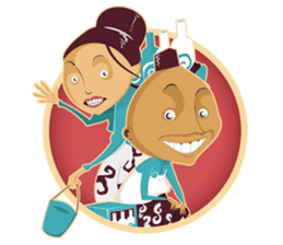 Mang Ja & Mbak Moe sticker #8153559