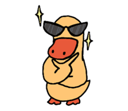 Frisky duck sticker #8153639