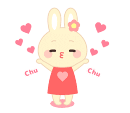 Cutie Rabbit(Chinese) sticker #8153883