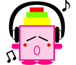 Pink Tsumikyun sticker #8153836