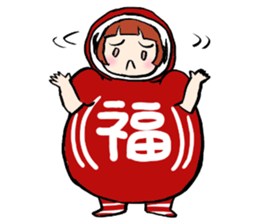 YAMADARUMA 2 sticker #8154061