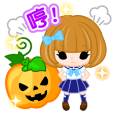 Schoolgirl Halloween -Taiwan- sticker #8154297