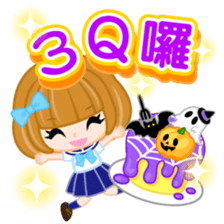 Schoolgirl Halloween -Taiwan- sticker #8154309