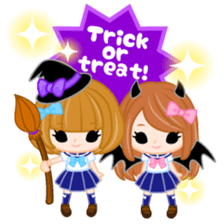 Schoolgirl Halloween -Taiwan- sticker #8154313