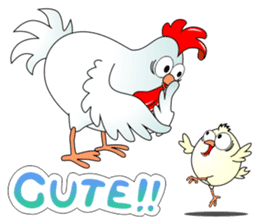Healthy Chick sticker #8155209