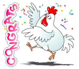 Healthy Chick sticker #8155221