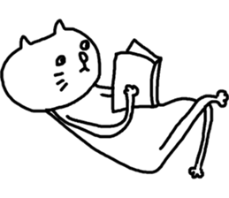 The cat which one likes sticker #8155356