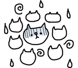 The cat which one likes sticker #8155357