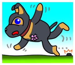 Ryu blue eyes 2 sticker #8155444