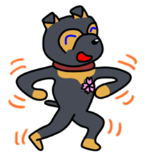 Ryu blue eyes 2 sticker #8155473