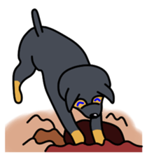 Ryu blue eyes 2 sticker #8155477