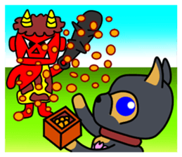 Ryu blue eyes 2 sticker #8155483