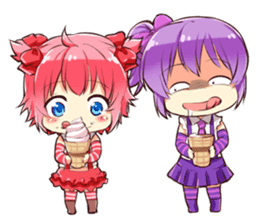 Reon, Reyna, Reno, Oren of re:ON Comics sticker #8155501