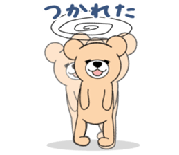 Heartful sweet bear 6 sticker #8156112