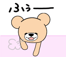 Heartful sweet bear 6 sticker #8156116