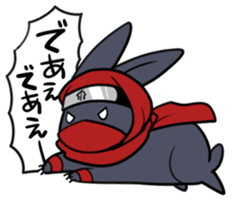 rabbit is justice3 sticker #8156136