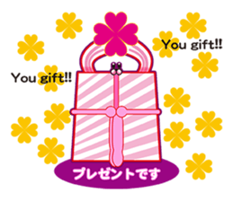 Bag in rabbit sticker #8156218