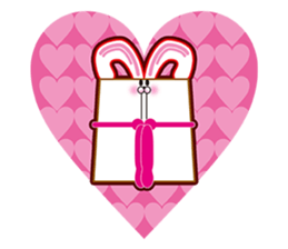 Bag in rabbit sticker #8156222