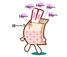 Bag in rabbit sticker #8156224