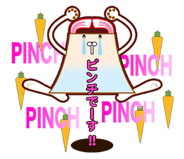 Bag in rabbit sticker #8156228