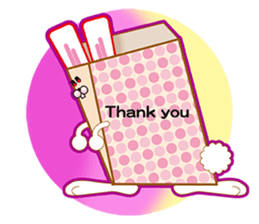 Bag in rabbit sticker #8156233