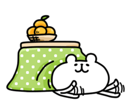 yurukuma11 winter sticker #8157276