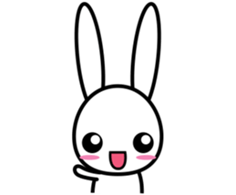 bunny D sticker #8158004