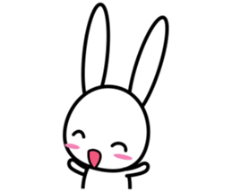 bunny D sticker #8158011