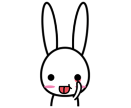 bunny D sticker #8158013