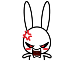 bunny D sticker #8158016