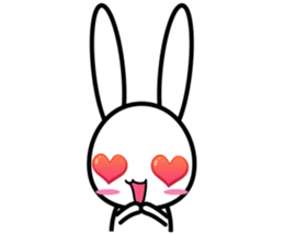 bunny D sticker #8158022