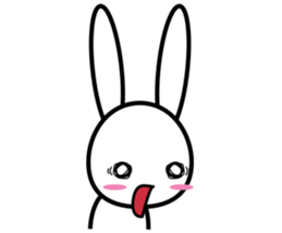 bunny D sticker #8158028